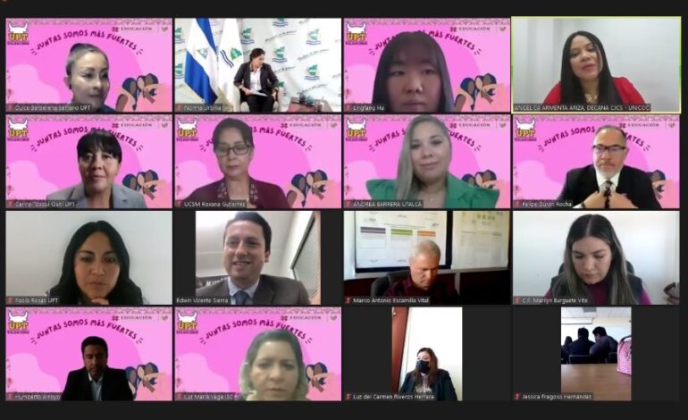 UPT Presenta Panel Internacional “Mujeres exitosas en las IES