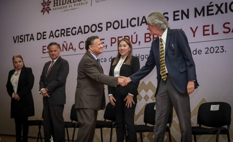 Apuesta Hidalgo por Cooperación Internacional Combatir a la Delincuencia