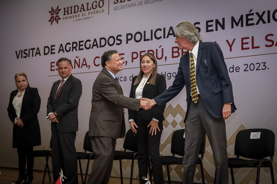 Apuesta Hidalgo por Cooperación Internacional Combatir a la Delincuencia