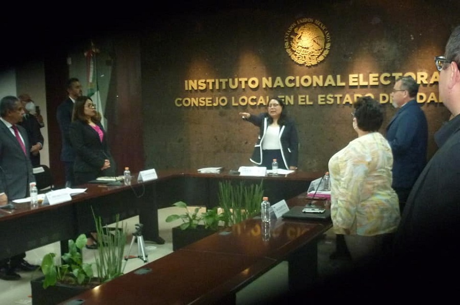 Asumio  Ma. del Refugio García López, la  Vocalia Ejecutiva de la Junta Local Ejecutiva del INE en Hidalgo