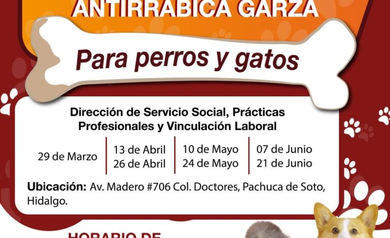 Campaña de Vacunación para Perros y Gatos