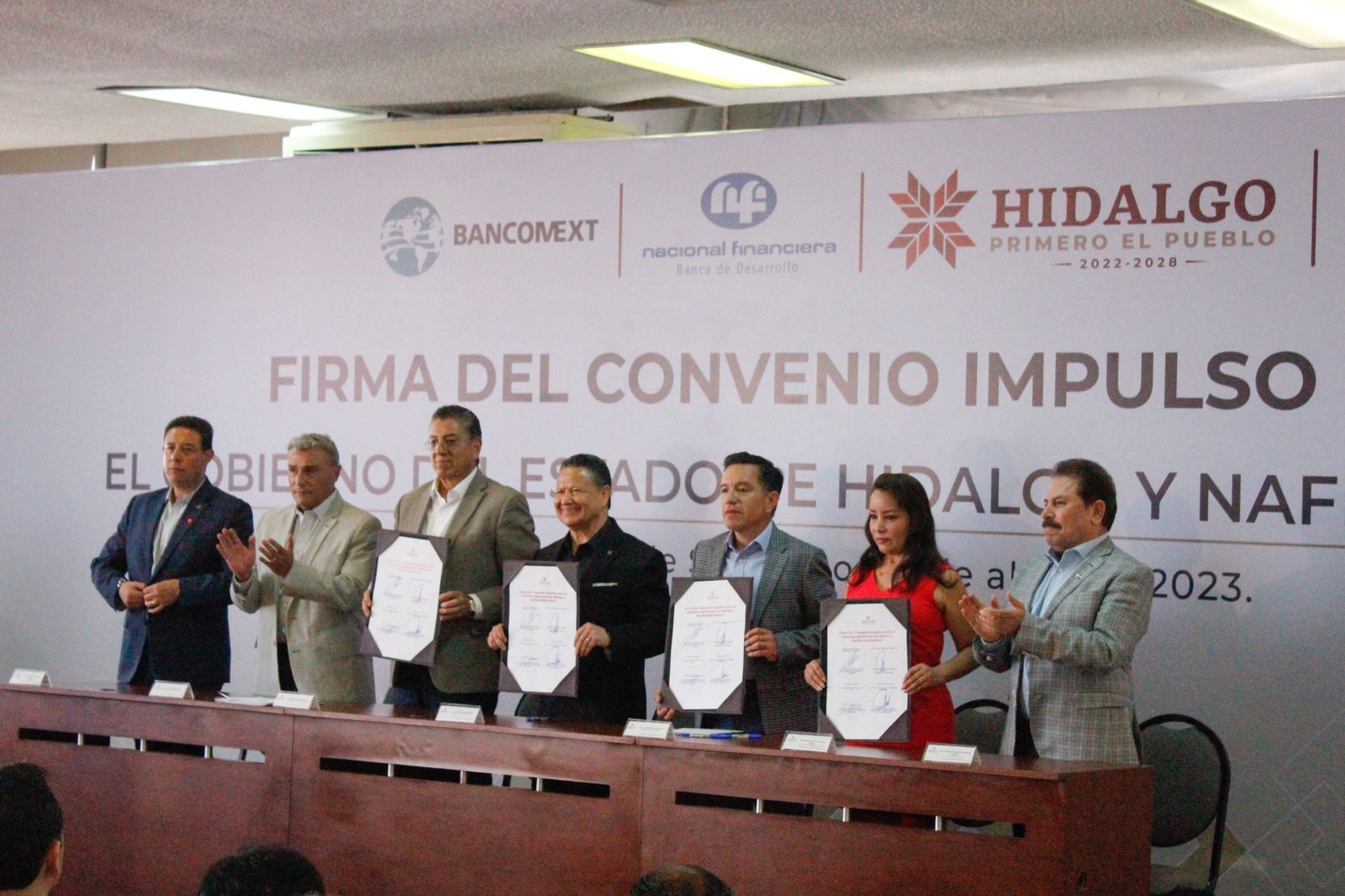 Menchaca  Apoya “Impulso Nafin+Hidalgo 2023”,  con 375 Mdp Para Financiar a Mipymes Hidalguenses
