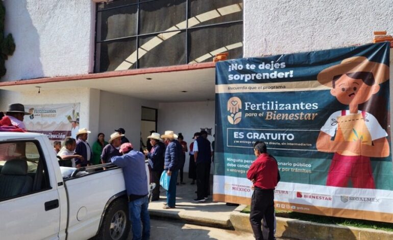 Casi 60 Mil Productores de Granos en Hidalgo Recibirán Recibirán Gratis  Hast 600 Kilos de Fertilizantes