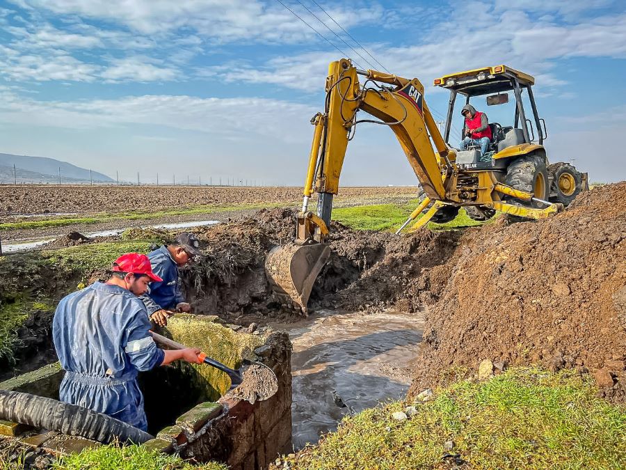 CAASIM Concluyó Los Trabajos de Mantenimiento en el  Acueducto Laguna, Beneficia a Villa de Tezontepec  y Mineral de la Reforma