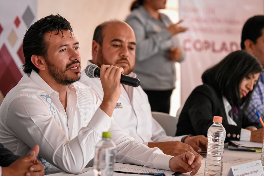 Instalan Coplader en Huichapan y Atienden en Audiencia Publica a la Ciudadania