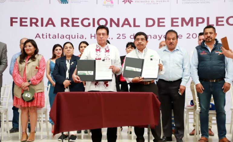 Feria de Empleo Congrega 38 Empresas en Atitalaquia