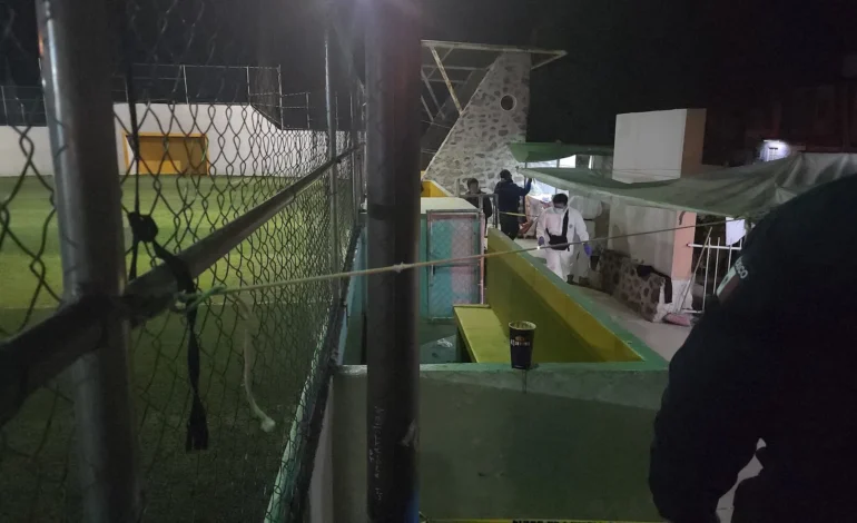 Fueron Seis Muertos, Tres Menores y Tres Adultos  en la Masacre en un Partido de Fútbol en Atotonilco de Tula