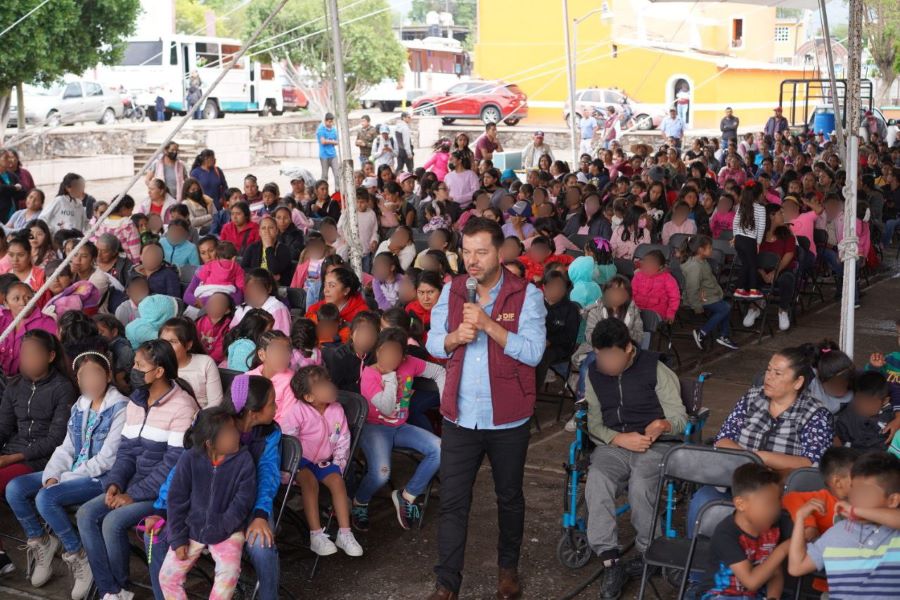 Llega Ruta de la Alegría del DIFH, a la Niñez Hidalguense de Más Municipios