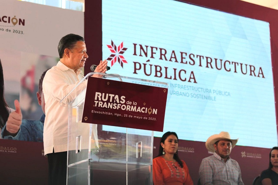 Menchaca Anuncia Modernización De La Carretera Eloxochitlán-MolangoY Otras Obras con Inversion  de 50 Milones de Pesos