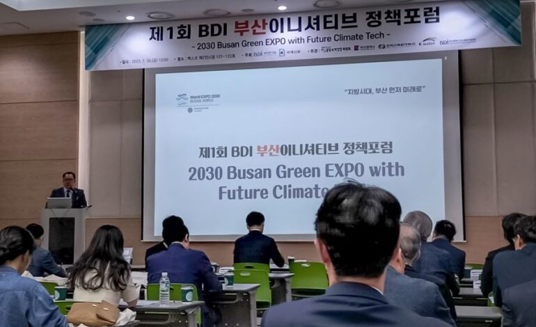 Participa Hidalgo en Convención Para Un Futuro Sostenible  en Busán, Corea del Sur