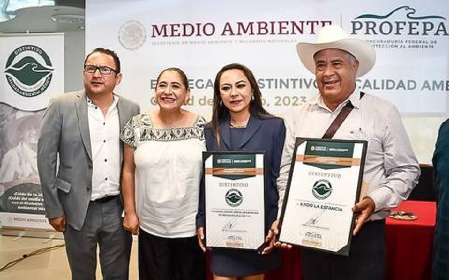 “Hidalgo Recibe Dos Distintivos de Calidad Ambiental México”
