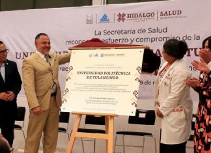 UPT Recibió La Recertificación Como “Universidad Promotora de Salud” por la Secretaria de Salud de Hidalgo