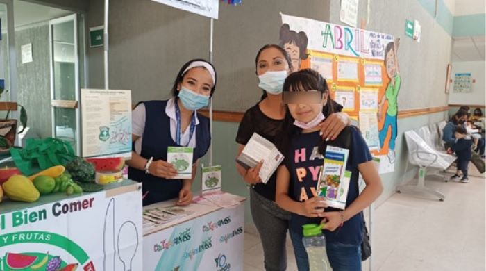 Realizó IMSS Hidalgo actividades de prevención y cuidado de salud de menores en conmemoración del Día del Niño