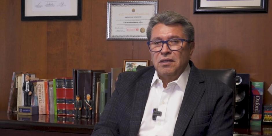 “Seguiré en Morena hasta el final, si fuese una simulación,  no estaría participando en este proceso interno”: Monreal
