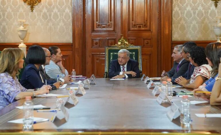 AMLO: ‘buena conversación’: Taddei: ‘se pide respeto, se da respeto’