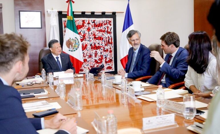 Afianzan Hidalgo y Francia Relación Educativa y Comercial. Existe Interés de Empresas Francesas de Invertir en la Entidad