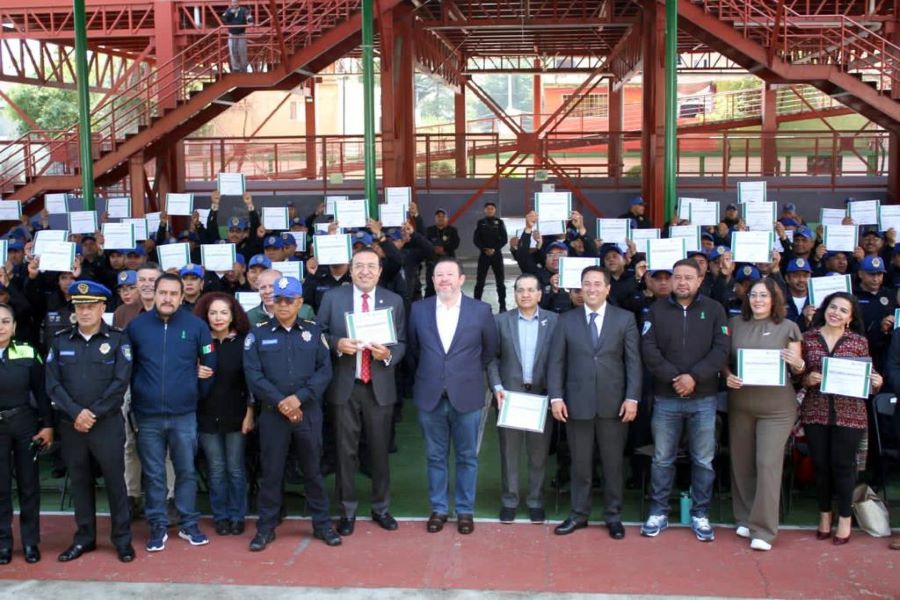 COPARMEX CDMX y Seguridad por México Capacitan a Policías De La Magdalena Contreras