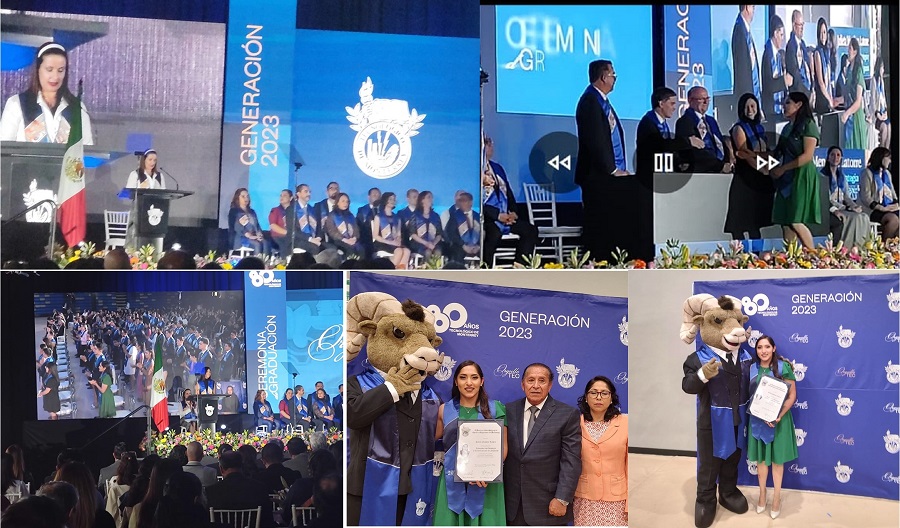 58 Egresados del Tecnológico de Monterrey de la la Generación 2023,  de Licenciatura y Maestria  Recibieron sus Titulos de Grado