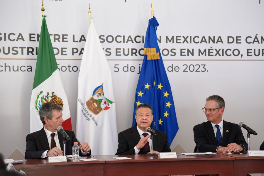 “Hidalgo es tierra fértil para inversión”; dice Menchaca a Eurocam