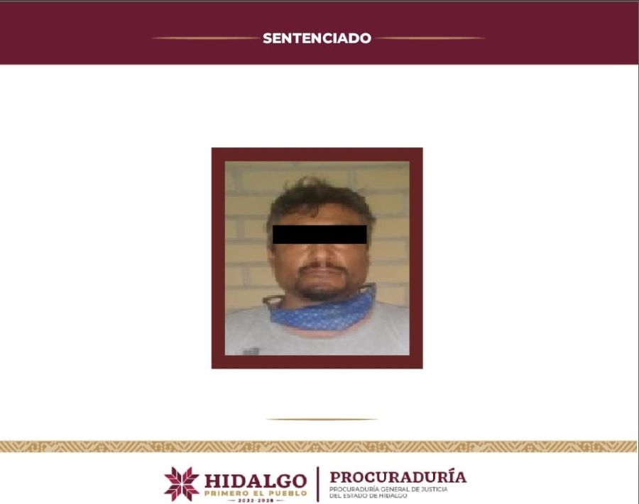 Obtiene PGJEH 50 años de prisión para responsable de feminicidio y dos homicidios