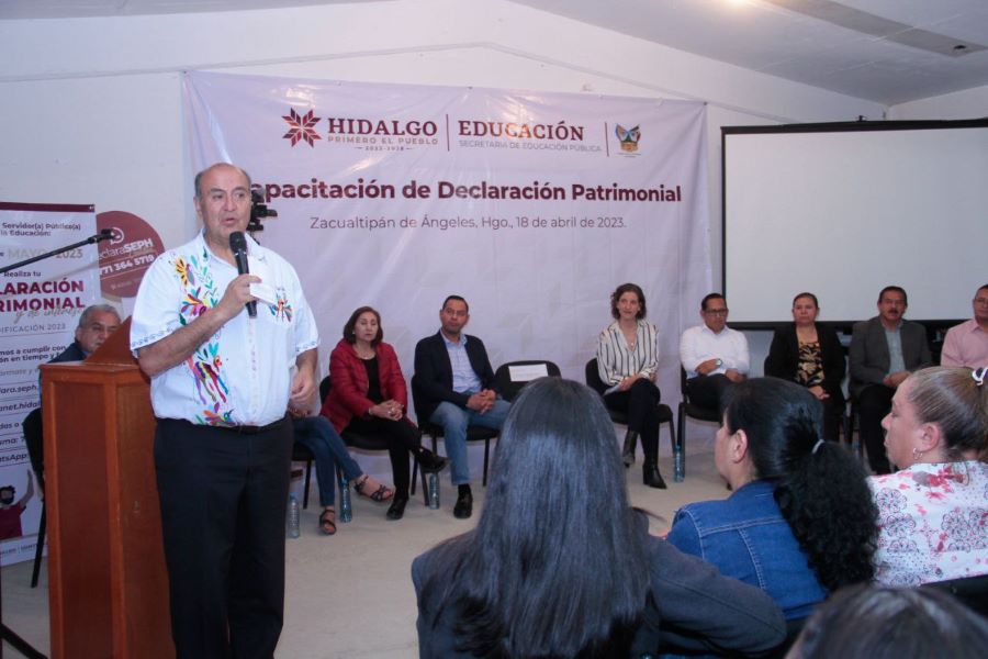 Participación Histórica de Servidores Públicos de SEPH en Presentación de su Declaración Patrimonial 2023
