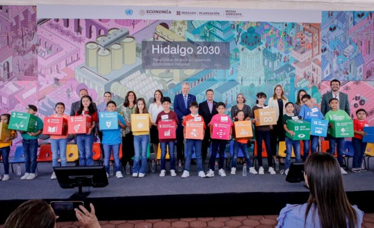 Vigila Gobierno de Hidalgo Cumplimiento de la Agenda 2030