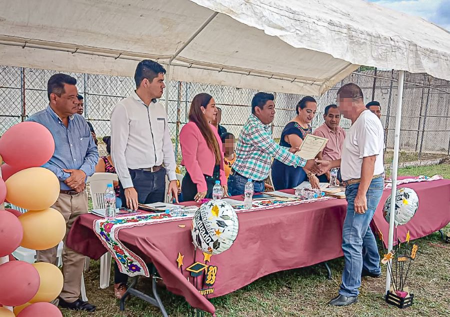 Entregan Certificados de Estudios y de Capacitación a Población Penitenciaria del Cereso de Jaltocán