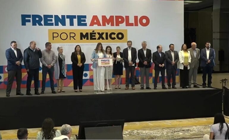 Frente Amplio Por México Va En La Ruta Correcta: Marco Mendoza