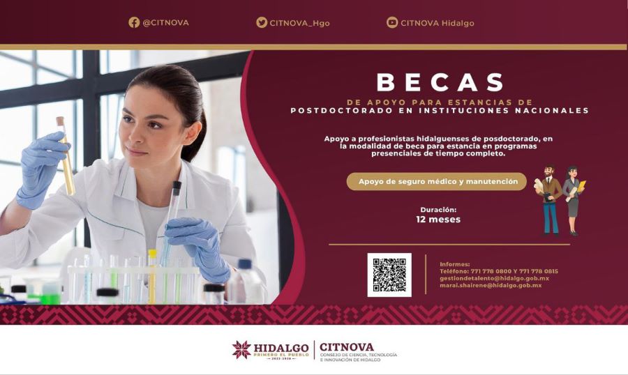 Hidalguenses Podrán Ser Acreedores a Nuevas Becas en México y el extranjero