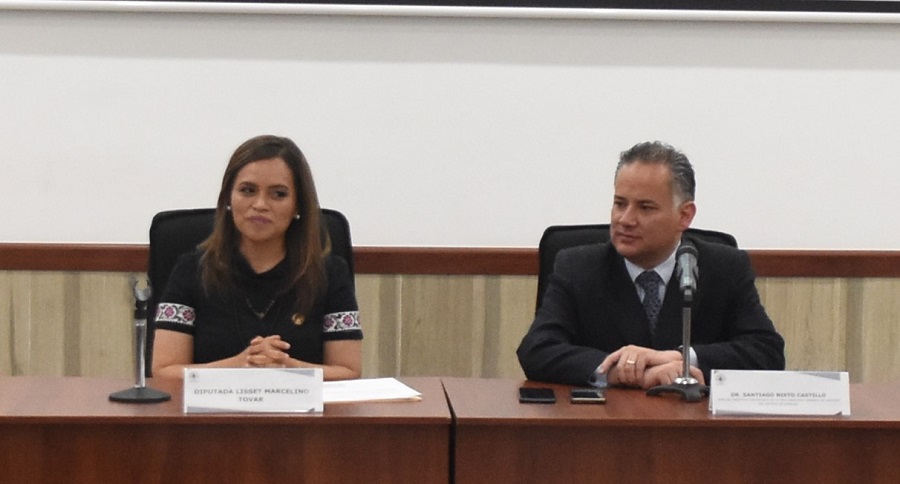 Presentan diputada y PGJH iniciativa de ley para el Combate a las Operaciones con Recursos de Procedencia Ilícita