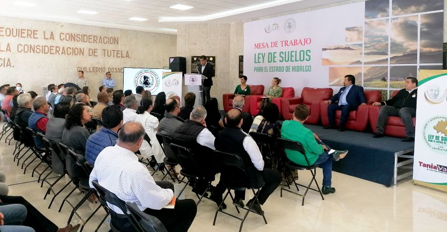 Presentan Proyecto de Ley de Suelos para Hidalgo