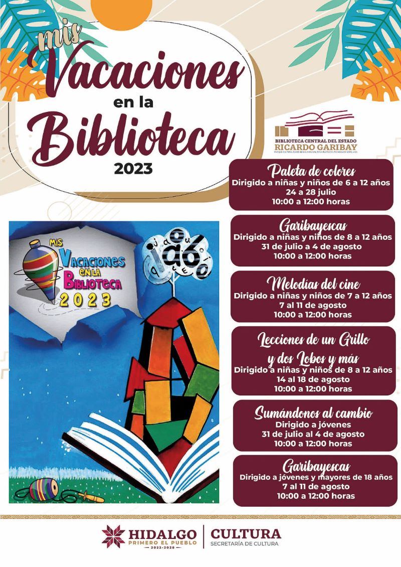 Sector cultural del estado ofrece 340 cursos de verano en los 84 municipios