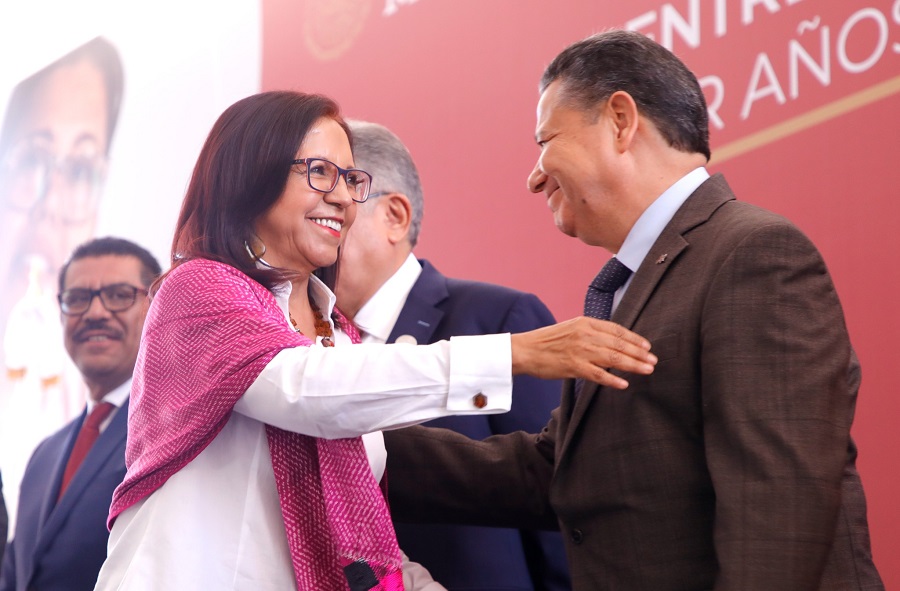 Sindicato y el Gobierno Trabajan de la Mano Para Garantizar Los Derechos de Agremiadas y Agremiados en Hidalgo: SNTE Alfonso  Cepeda