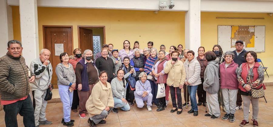 Visita a Centros Gerontológicos Busca Asegurar Calidad en el Servicio