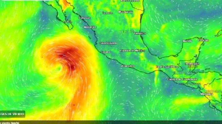 Alerta a 9 Estados Ante Posible Ciclón, Podría Convertirse en Huracan  en el País