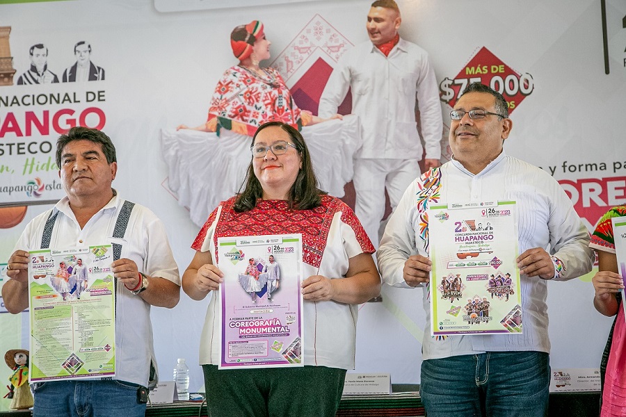 Espera Huichapan más de mil bailarines en 2° Concurso Nacional de Huapango Huasteco