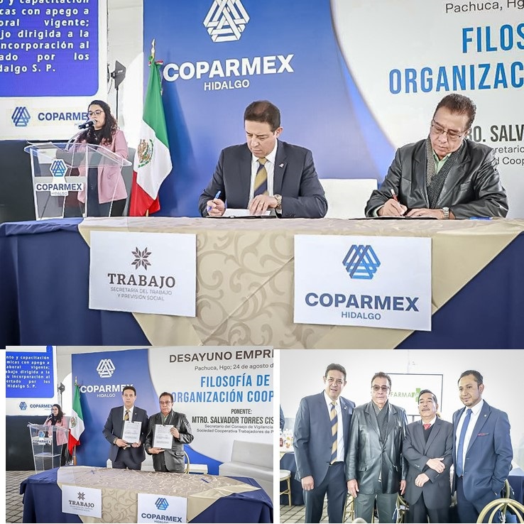 Firman Convenio de Colaboración Para Impulsar Empleo Formal  Y Asesoría En Normatividad Laboral