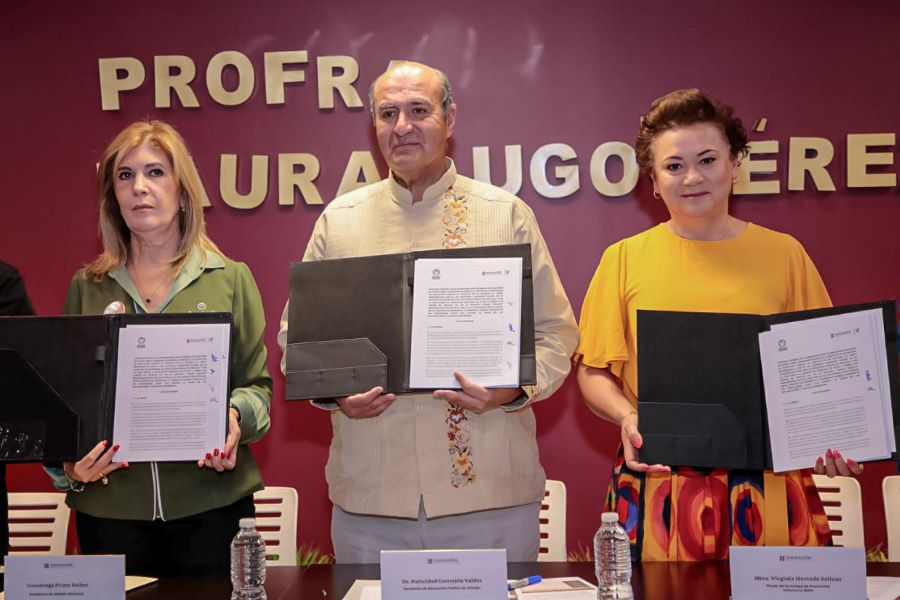 Firman Convenio de Colaboración SEPH-AMANC Hidalgo