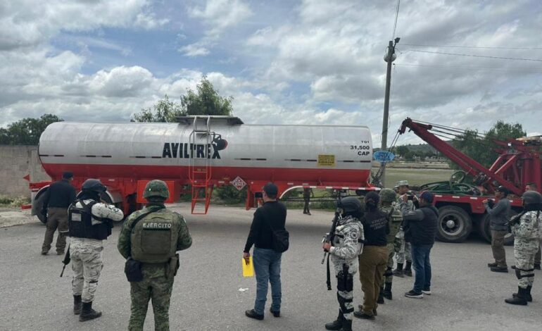 Guardia Nacional  y SEDENA aseguran maquinaria para extraer huachicol en Atotonilco de Tula