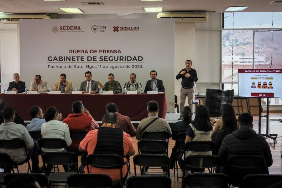 Mantiene Hidalgo Firme Combate Contra La Delincuencia