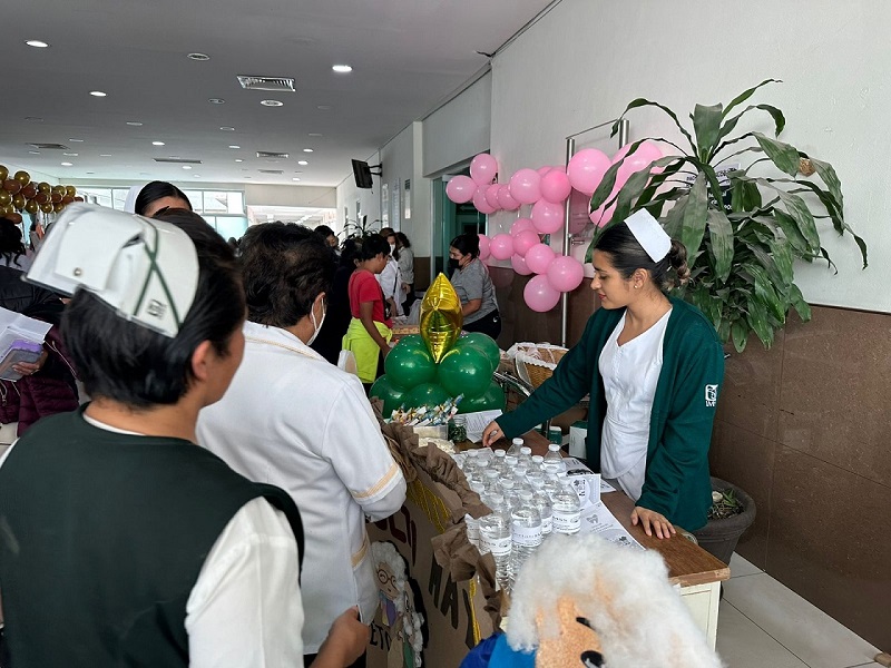 Realiza IMSS Hidalgo Feria de la Salud dirigida a personas adultas mayores