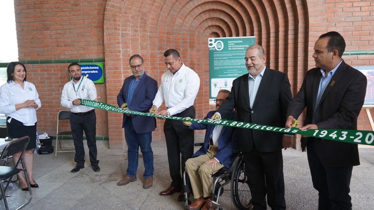 Inauguran Autoridades del IMSS Hidalgo Exposición “IMSS: 80 Fotografías, 80 Historias”