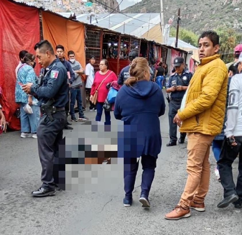 Riña en el Marcado Benito Juárez un Hombre Apuñalo la Pierna de su Contrincante
