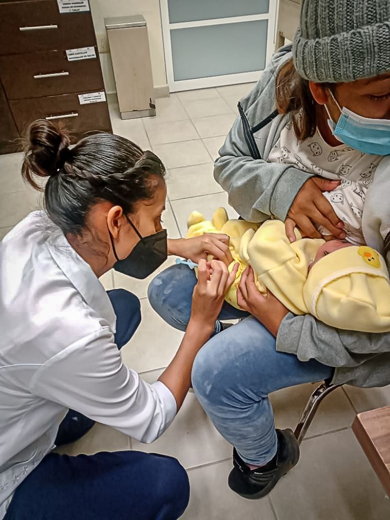Alcanzó 73 % la Cobertura de Vacunación Para Menores de Un Año De Edad