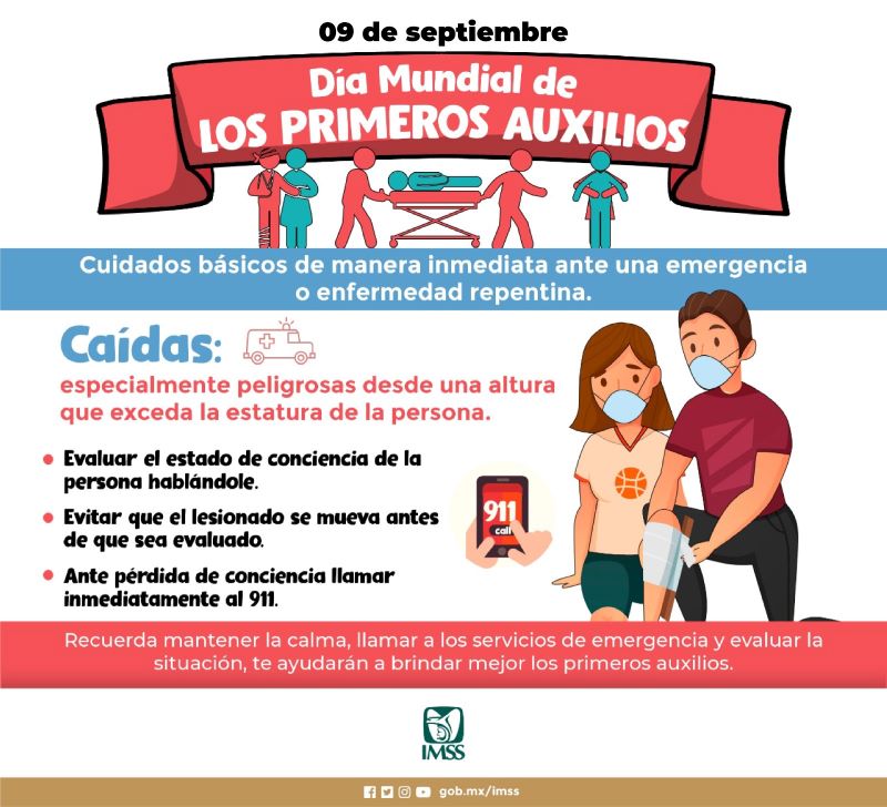 Destaca IMSS Hidalgo Primeros Auxilios Como Pilar Fundamental en Atención de Emergencias