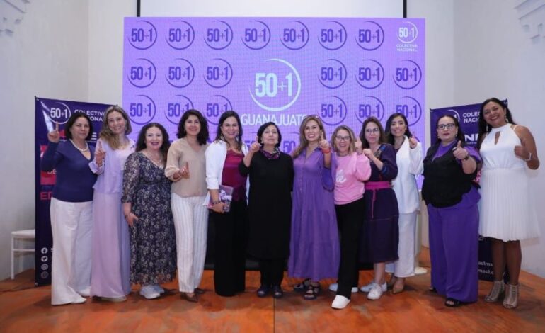 El INE y la Colectiva 50+1 capacitan a mujeres en Guanajuato