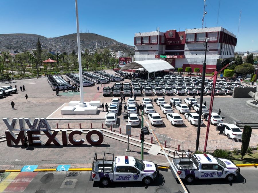 Invirtió Hidalgo más de 300 Millones de Pesos en Seguridad Pública