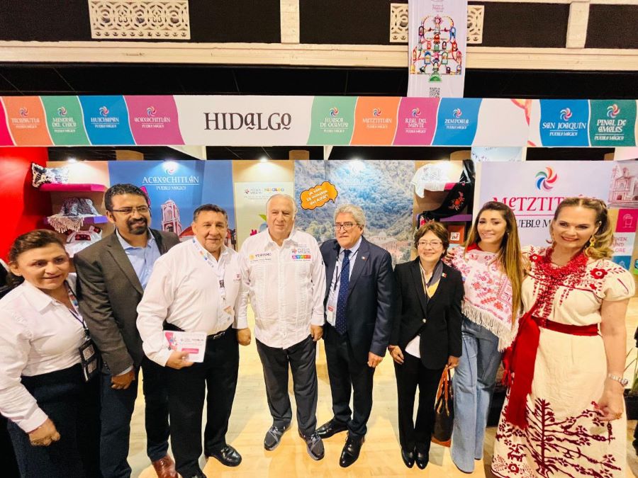 Hidalgo Presente en Tianguis Internacional de Pueblos Mágicos