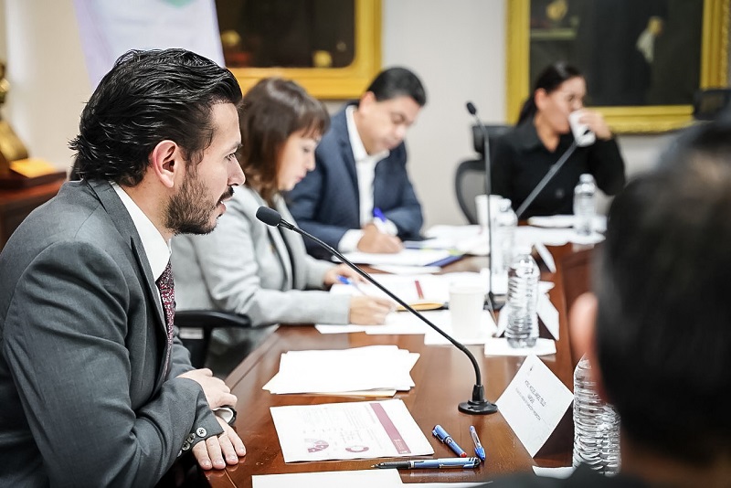 Tello Vargas Desglosa Plan de  Desarrollo Ante LXV Legislatura