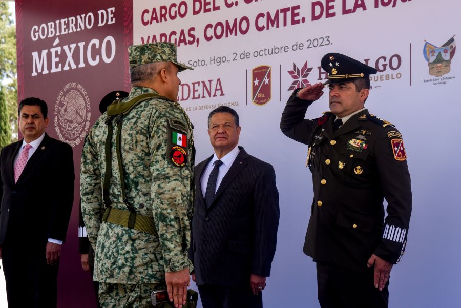 El Gobernador Julio Menchaca Reconoció el Trabajo y Compromiso Mostrado Por Las Fuerzas Armadas en la Entidad